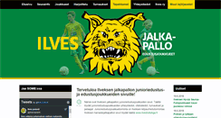 Desktop Screenshot of ilvesjalkapallo.fi